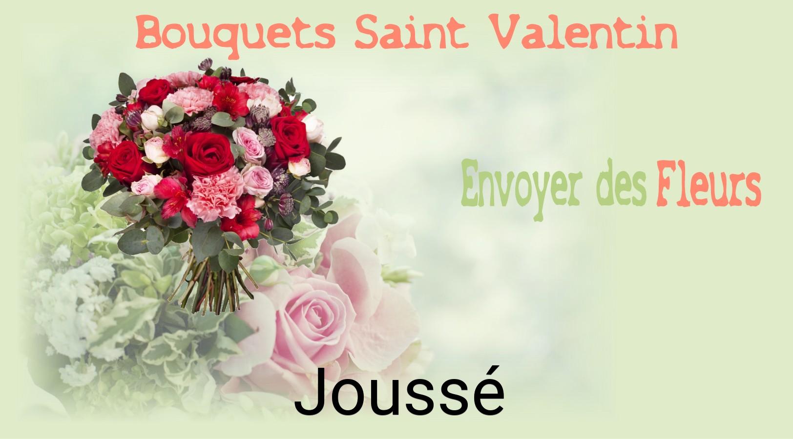 Roses de Saint-Valentin livrées à Joussé